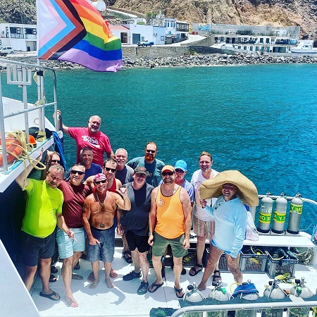 Saba 2021 group trip photo